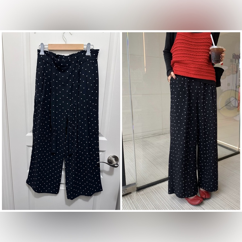 Zara women's wide leg pants
